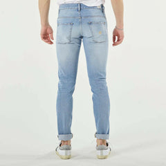 Don The Fuller Light Blue Cotton Men Jeans -   -  Don The Fuller.