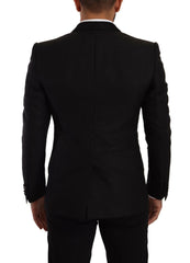 Dolce & Gabbana Black Slim Fit 2 Piece SICILIA Blazer -   -  Dolce & Gabbana.