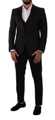 Dolce & Gabbana Black Slim Fit 2 Piece SICILIA Blazer -   -  Dolce & Gabbana.