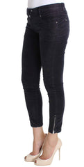 Costume National Purple Cropped Corduroys Jeans - - Costume National.