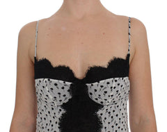 Dolce & Gabbana Black Silk Lace Babydoll Lingerie Top -   -  Dolce & Gabbana.