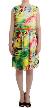Lanre Da Silva Ajayi Multicolor Organza Sheath Dress -   -  Lanre Da Silva Ajayi.