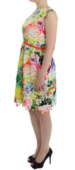 Lanre Da Silva Ajayi Multicolor Organza Sheath Dress -   -  Lanre Da Silva Ajayi.