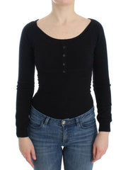 Ermanno Scervino Black Cashmere Cardigan Sweater -   -  Ermanno Scervino.