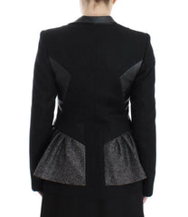 KAALE SUKTAE Black Short Blazer Coat Biker Jacket -   -  KAALE SUKTAE.