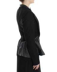 KAALE SUKTAE Black Short Blazer Coat Biker Jacket -   -  KAALE SUKTAE.
