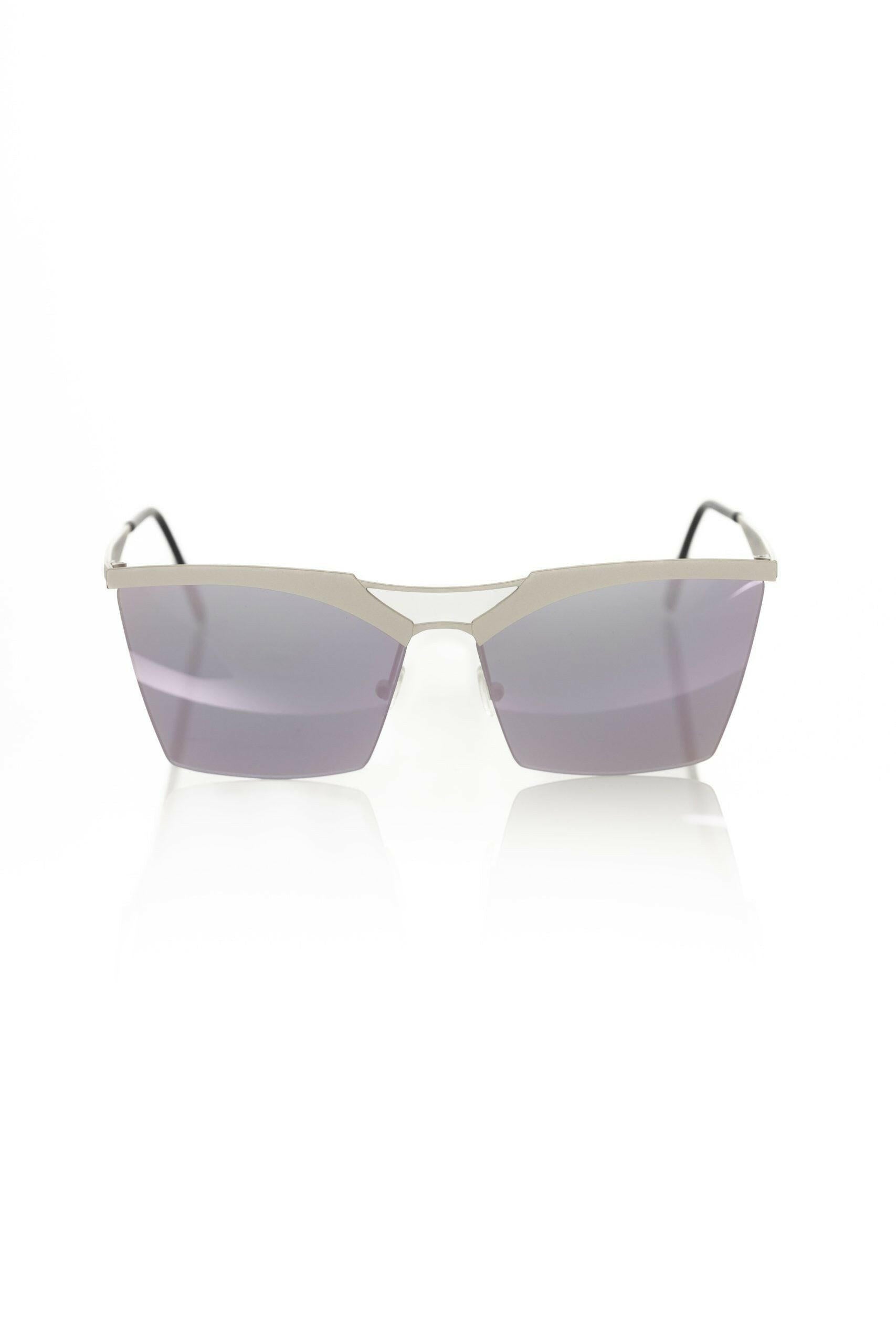 Frankie Morello Silver Metallic Women's Sunglass - Jewellery, Women - Frankie Morello.