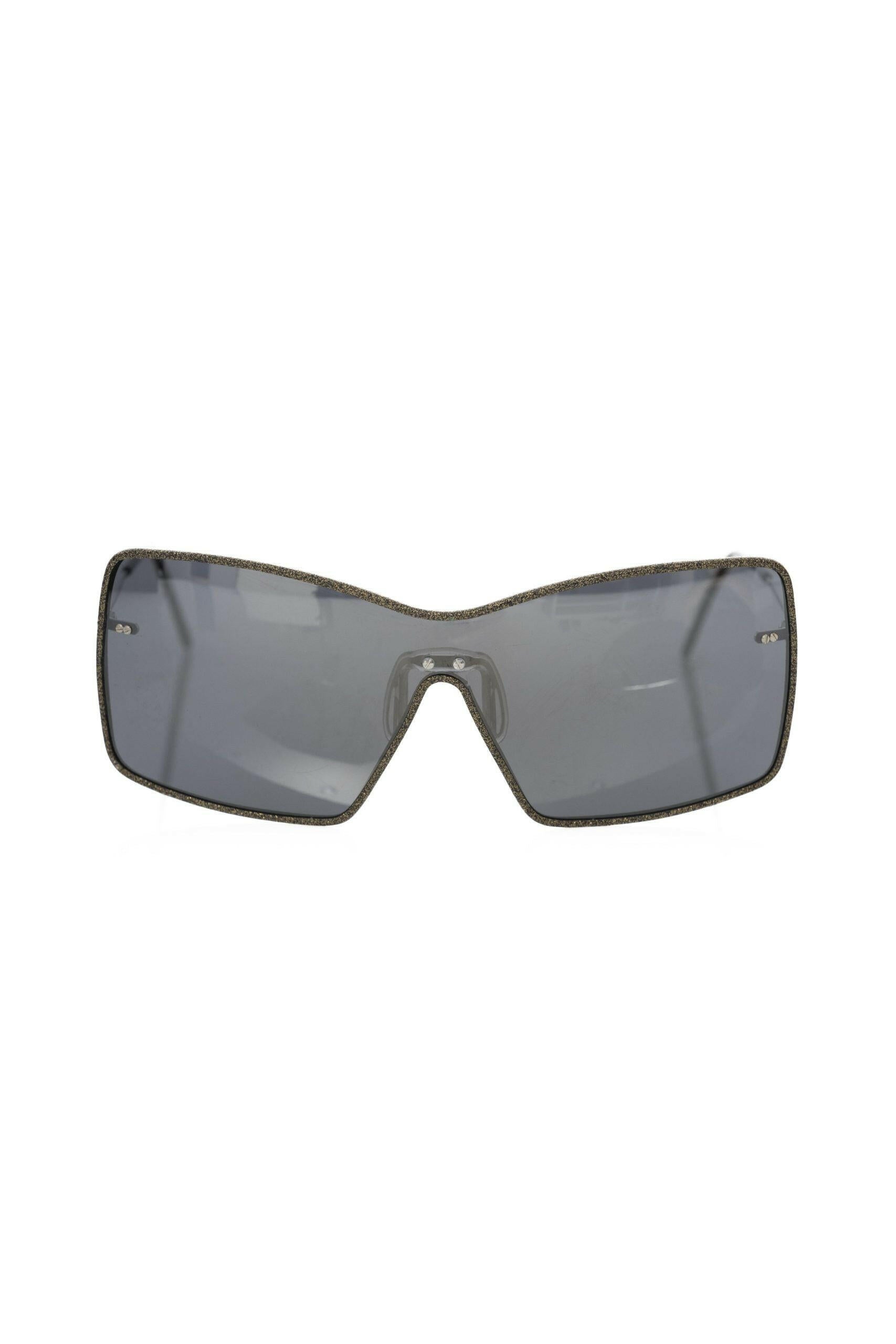 Frankie Morello Black Metallic Fiber Women's Sunglass -  Jewellery, Women -  Frankie Morello.