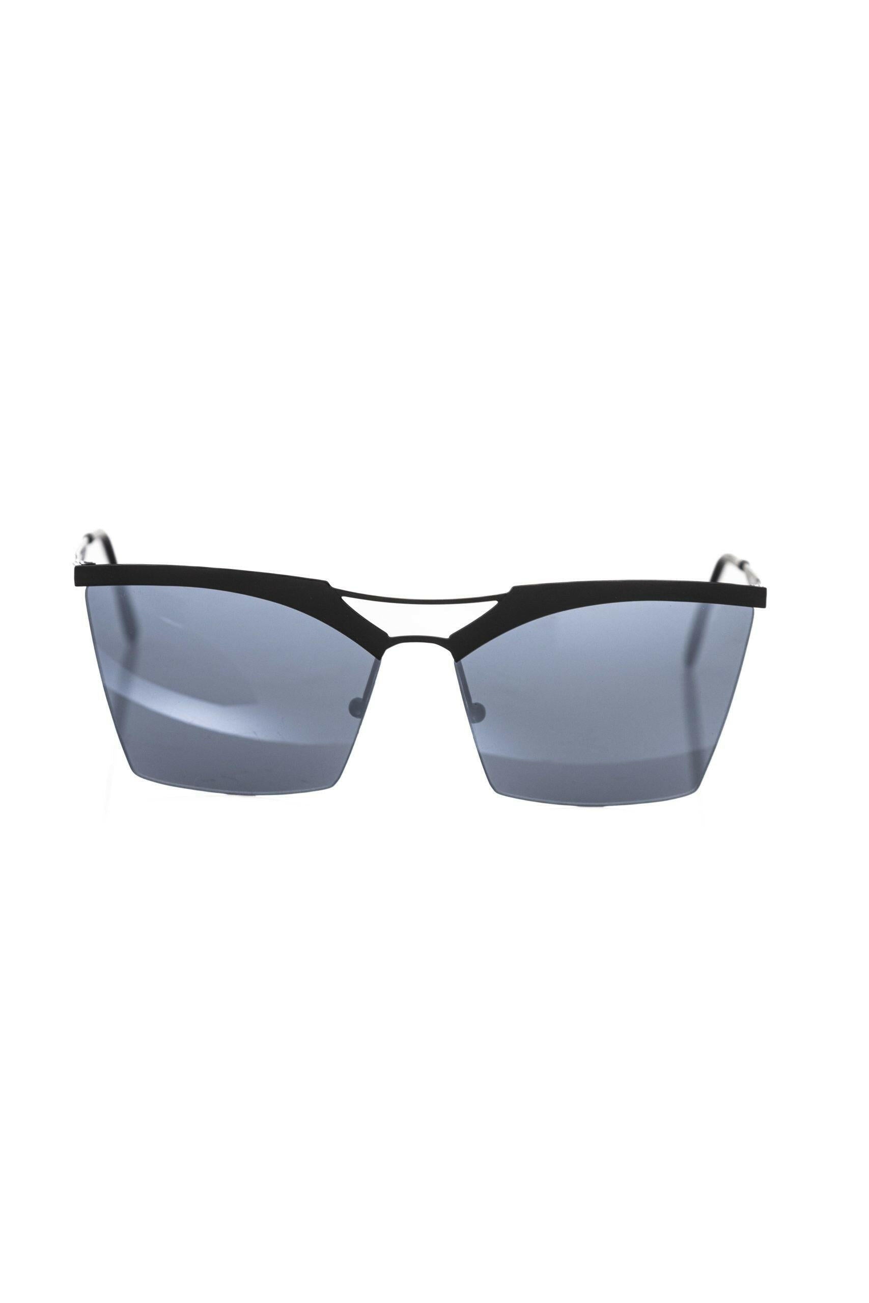 Frankie Morello Black Metallic Fiber Women Sunglasses -  Jewellery, Women -  Frankie Morello.