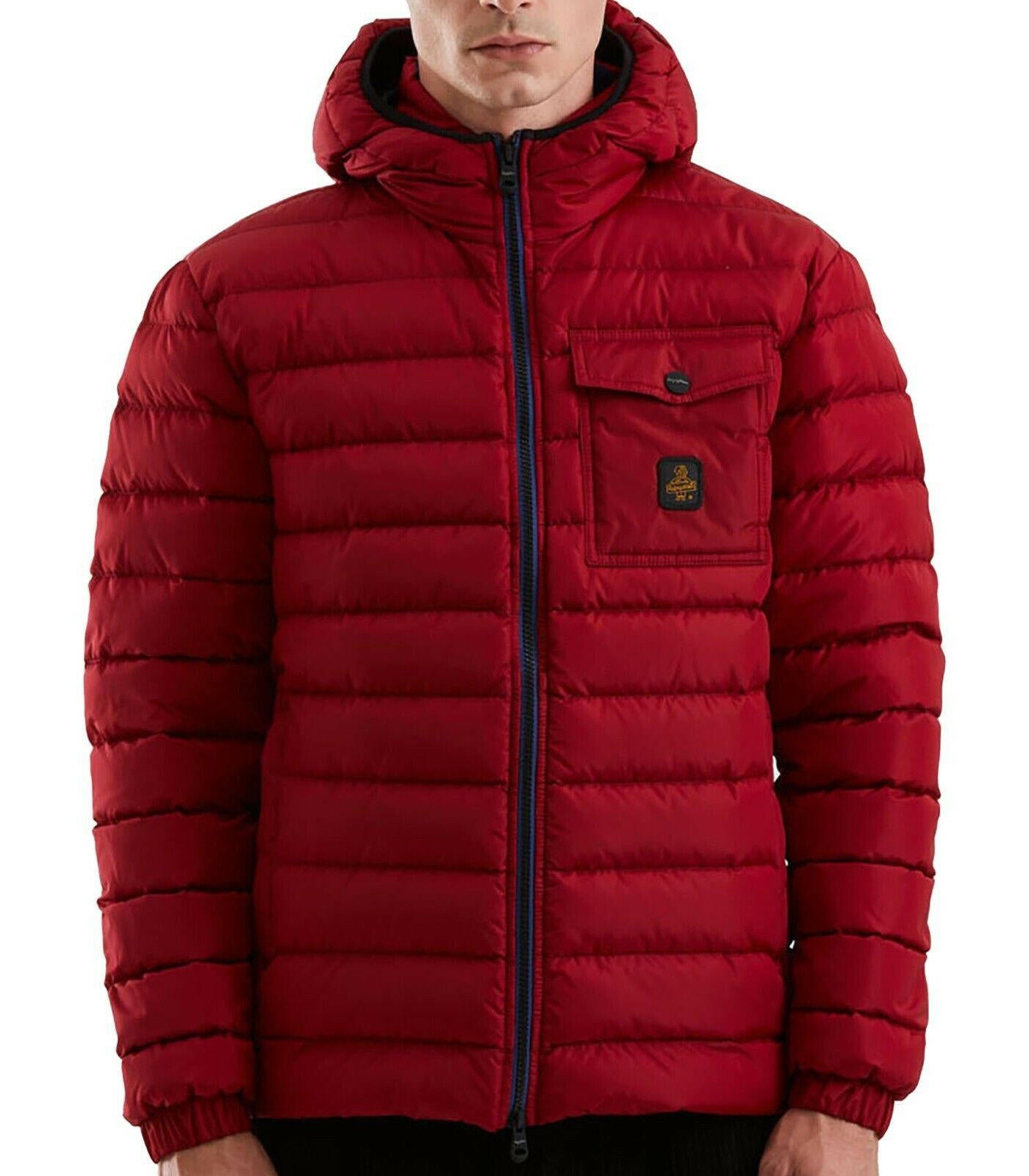Refrigiwear Red Nylon Men Jacket -   -  Refrigiwear.