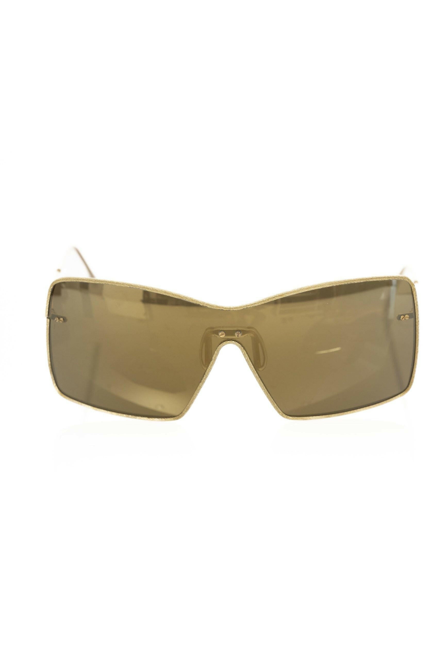 Frankie Morello Gold Metallic Fiber Women Sunglasses -  Jewellery, Women -  Frankie Morello.