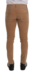 Dolce & Gabbana Brown Corduroy Cotton Skinny Slim Fit Jeans -   -  Dolce & Gabbana.
