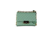Michael Kors Cece Small Sea Green Signature PVC Convertible Flap Crossbody Bag -  Luxury Cross Body Bag for Women -  Michael Kors.