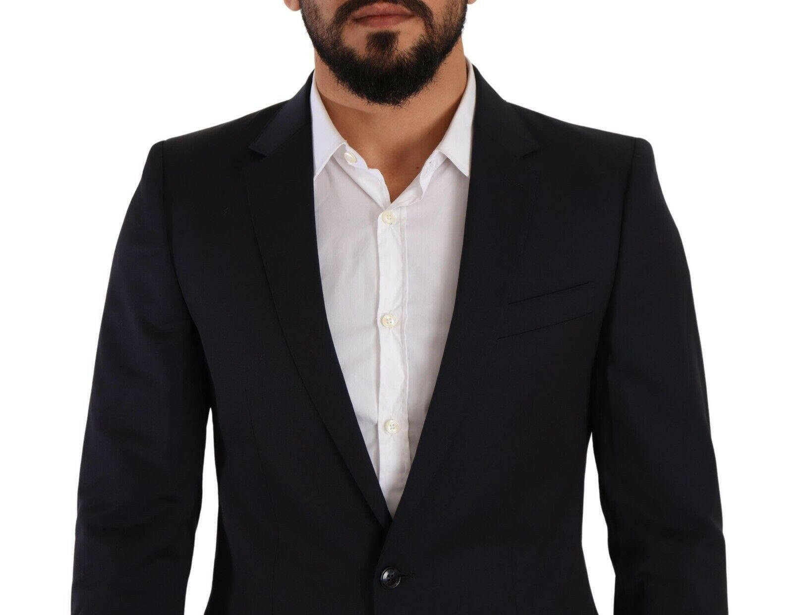 Dolce & Gabbana Dark Blue Single Breasted Coat MARTINI Blazer -   -  Dolce & Gabbana. Dolce & Gabbana Dark Blue Single Breasted Coat MARTINI Blazer -   -  Dolce & Gabbana.