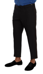Dolce & Gabbana Gray Bordeaux Wool Trouser Dress Pants -   -  Dolce & Gabbana.