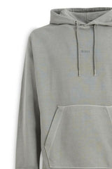 Hugo Boss Elegant Grey Cotton Hooded Sweatshirt -   -  Hugo Boss.