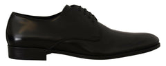 Dolce & Gabbana Black Leather Lace Up Formal Derby Shoes -   -  Dolce & Gabbana.