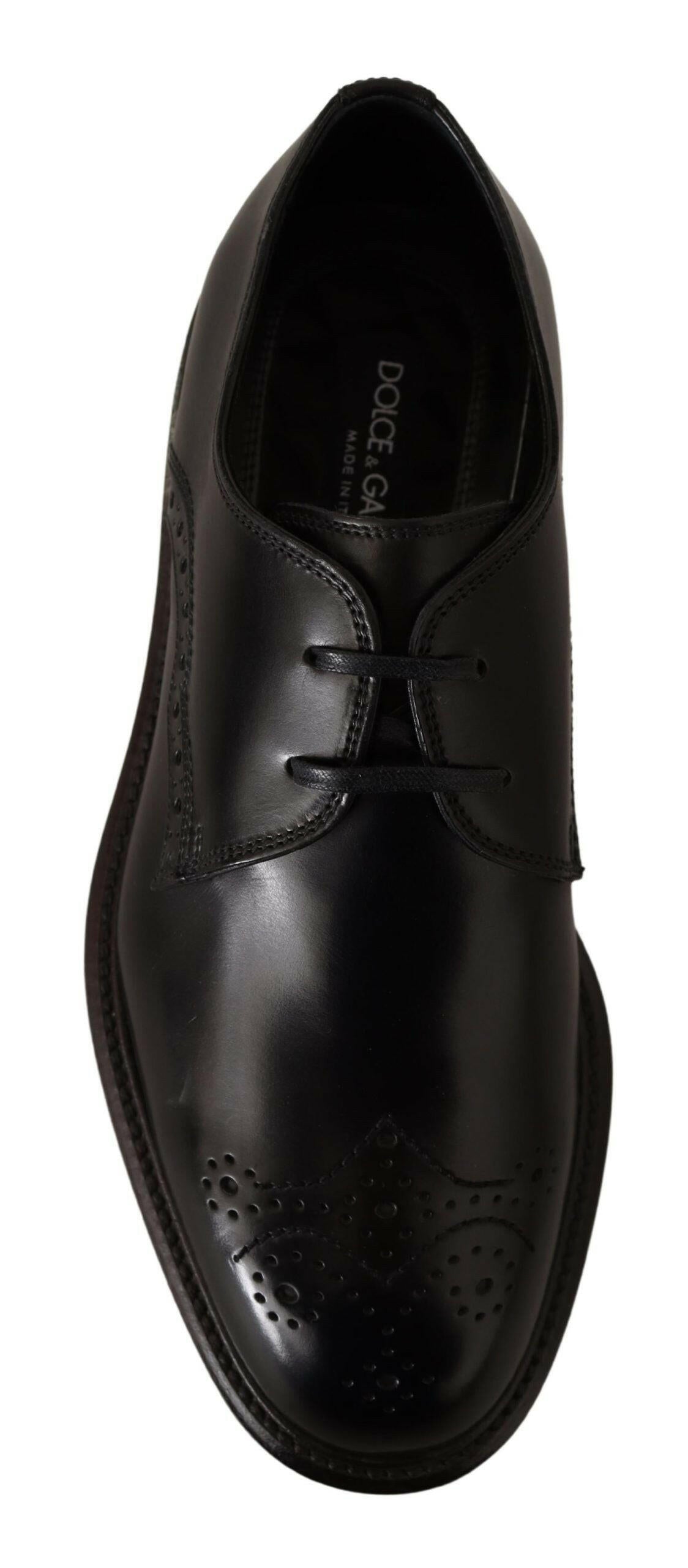 Dolce & Gabbana Black Leather Dress Formal Derby Shoes -   -  Dolce & Gabbana. Dolce & Gabbana Black Leather Dress Formal Derby Shoes -   -  Dolce & Gabbana.