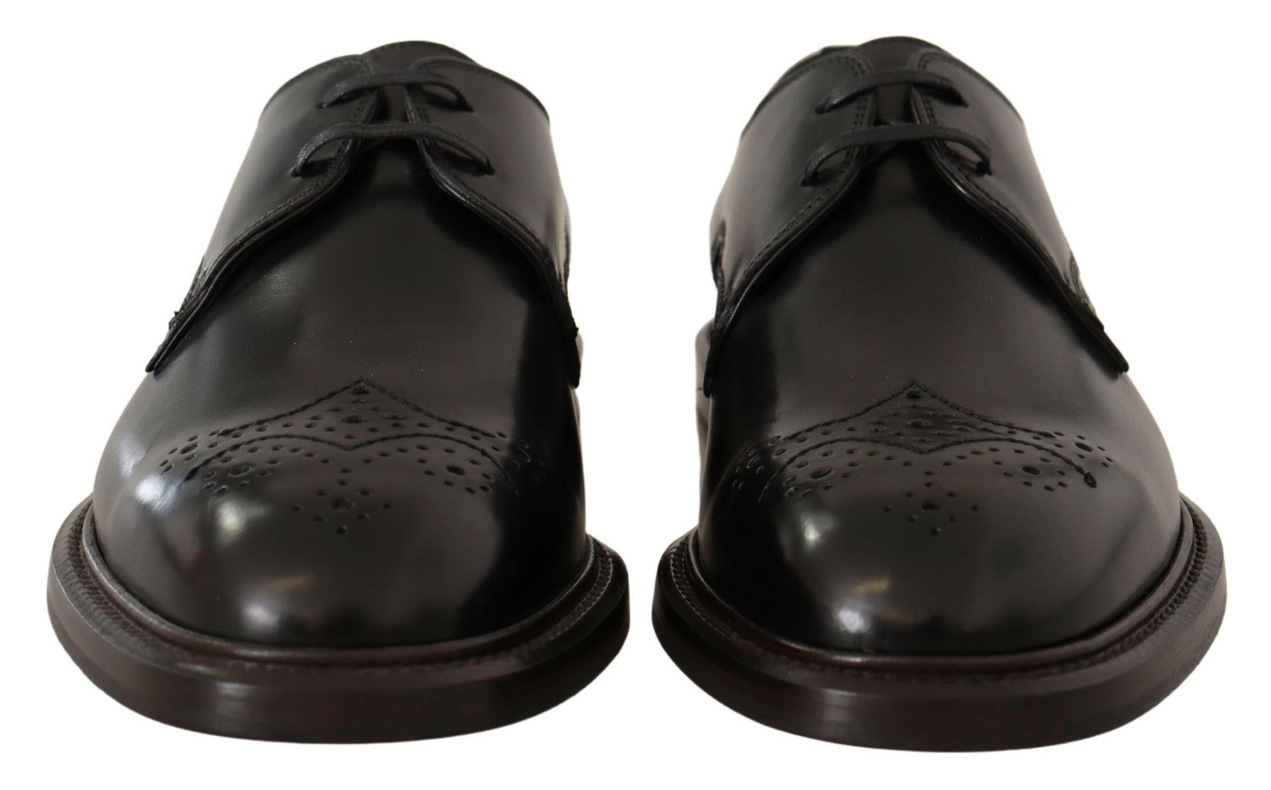 Dolce & Gabbana Black Leather Dress Formal Derby Shoes -   -  Dolce & Gabbana. Dolce & Gabbana Black Leather Dress Formal Derby Shoes -   -  Dolce & Gabbana.