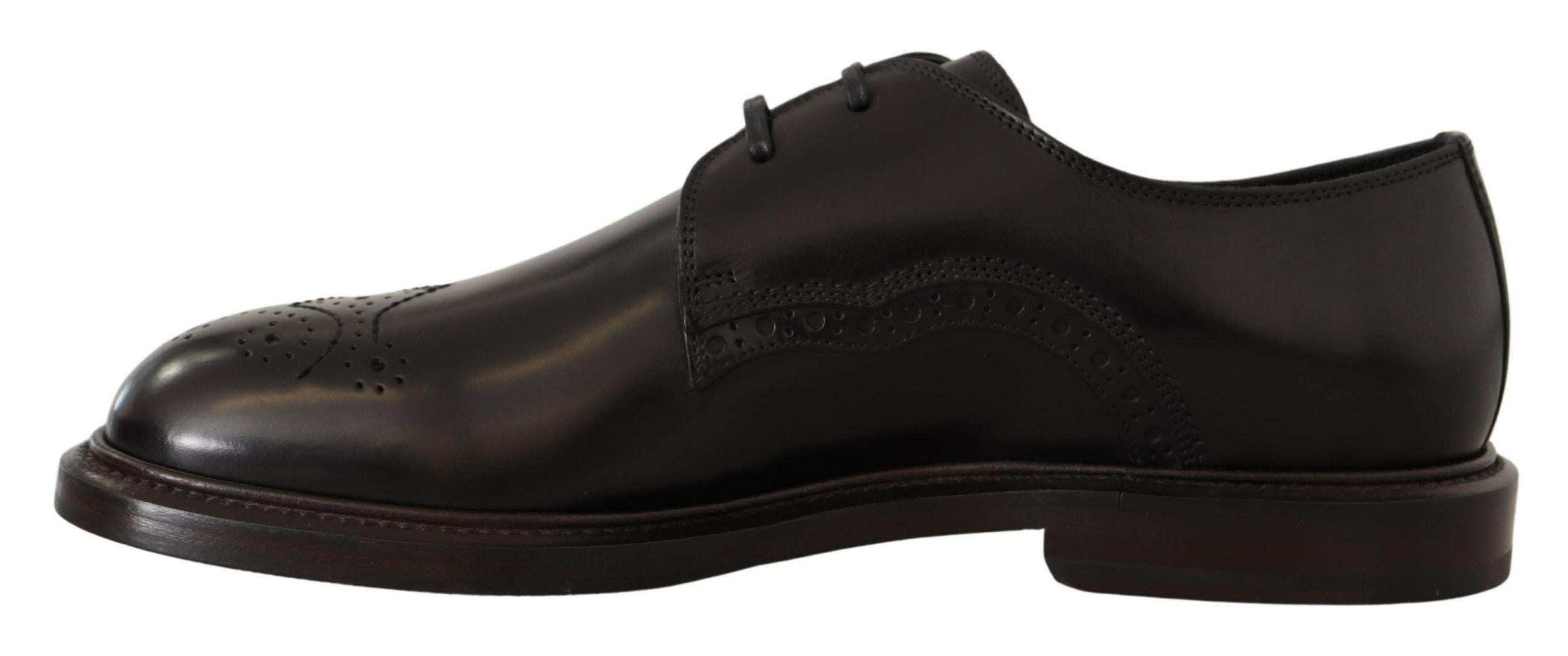 Dolce & Gabbana Black Leather Dress Formal Derby Shoes -   -  Dolce & Gabbana. Dolce & Gabbana Black Leather Dress Formal Derby Shoes -   -  Dolce & Gabbana.