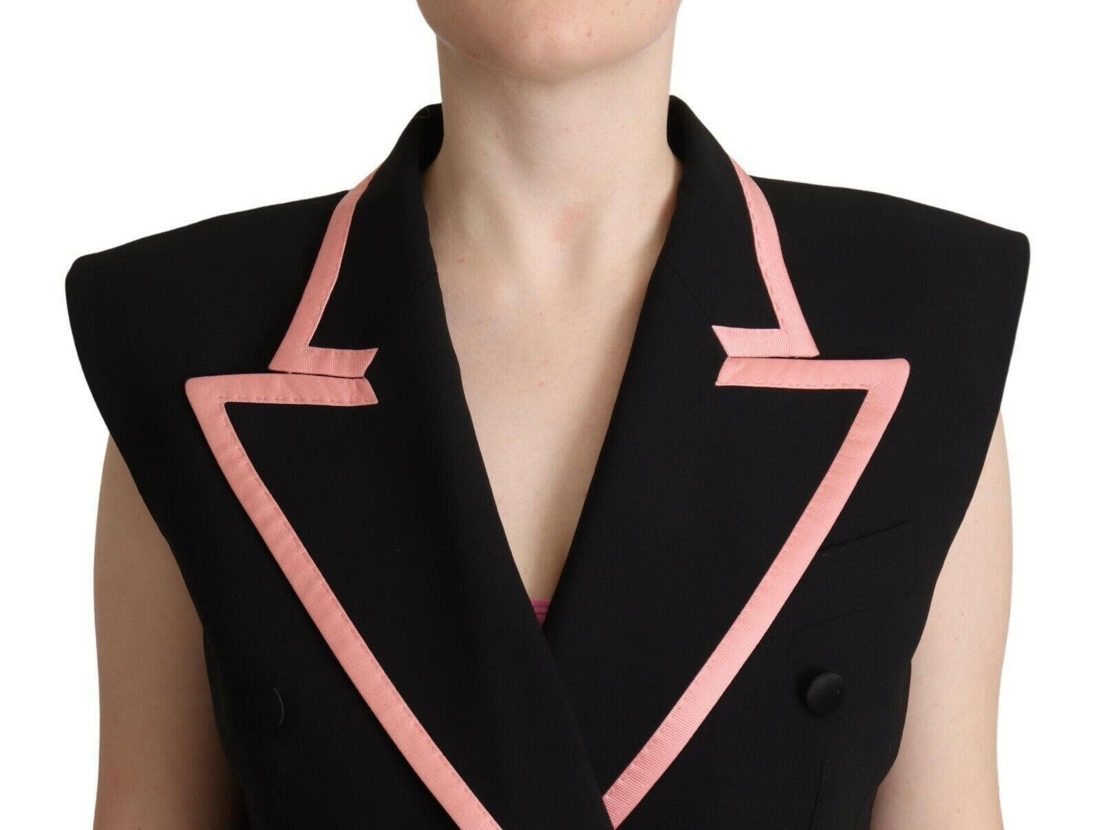 Dolce & Gabbana Black Wool Blend Sleeveless Jumpsuit Dress -   -  Dolce & Gabbana. Dolce & Gabbana Black Wool Blend Sleeveless Jumpsuit Dress -   -  Dolce & Gabbana.