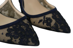 Jimmy Choo Navy Lancer Leather Pumps Elegance Unleashed -   -  Jimmy Choo.