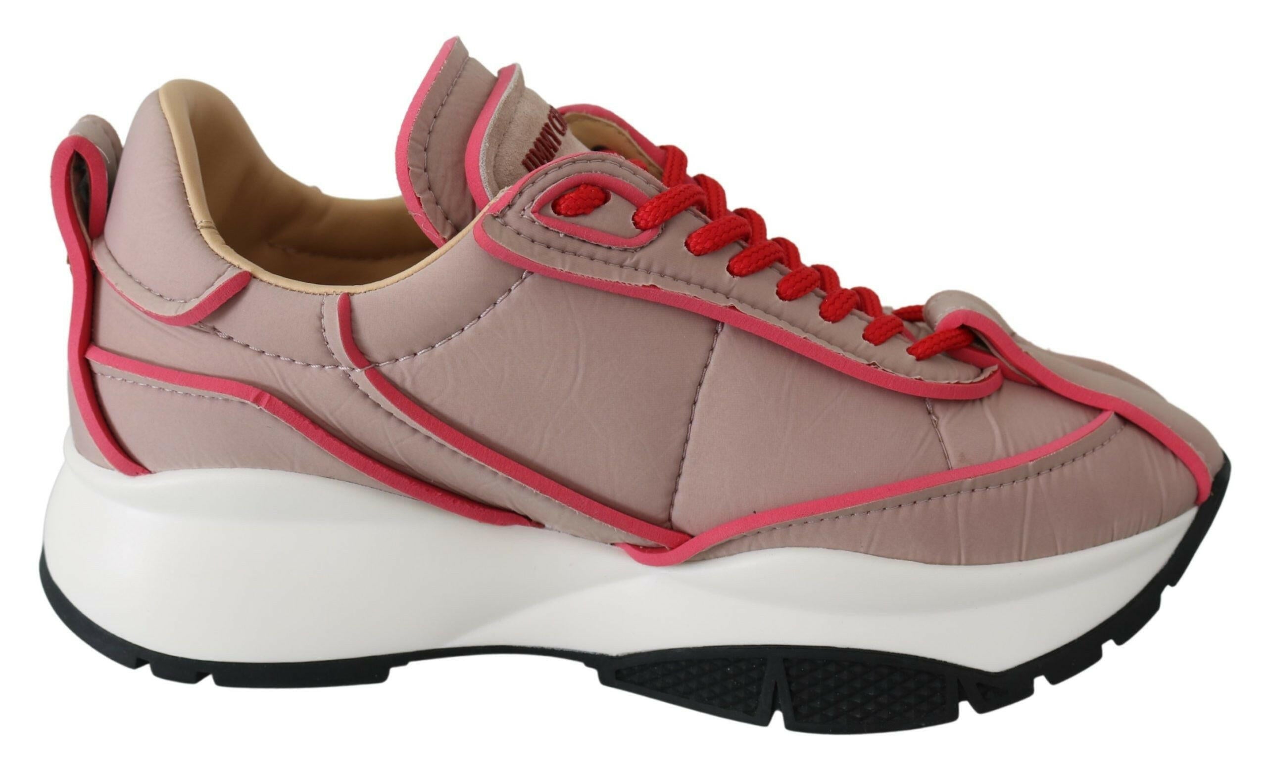 Jimmy Choo Ballet Pink Chic Padded Sneakers -   -  Jimmy Choo.