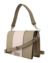 Karl Lagerfeld Chic Sage Shoulder Bag with Dual Straps -  Luxury Shoulder Bag for Women -  Karl Lagerfeld.