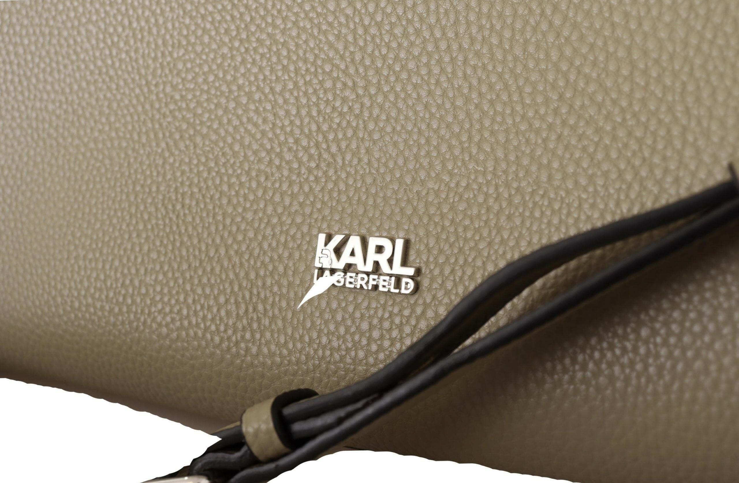 Karl Lagerfeld Enchanting Sage Green Leather Tote -  Luxury Shopper Bag for Women -  Karl Lagerfeld. Karl Lagerfeld Enchanting Sage Green Leather Tote -  Luxury Shopper Bag for Women -  Karl Lagerfeld.