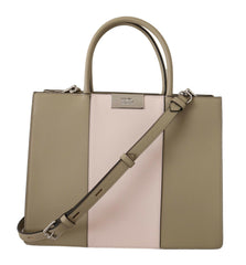Karl Lagerfeld Elegant Sage Green Tote Shoulder Bag -  Luxury Shopper Bag for Women -  Karl Lagerfeld.