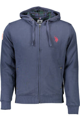 U.S. POLO ASSN. Blue Cotton Men Sweater -   -  U.S. POLO ASSN..