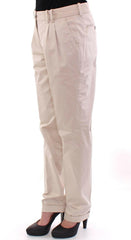 Dolce & Gabbana Beige Cotton Chinos Pants -   -  Dolce & Gabbana.