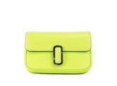 Marc Jacobs The J Marc Green Glow Smooth Leather Shoulder Crossbody Handbag -   -  Marc Jacobs.