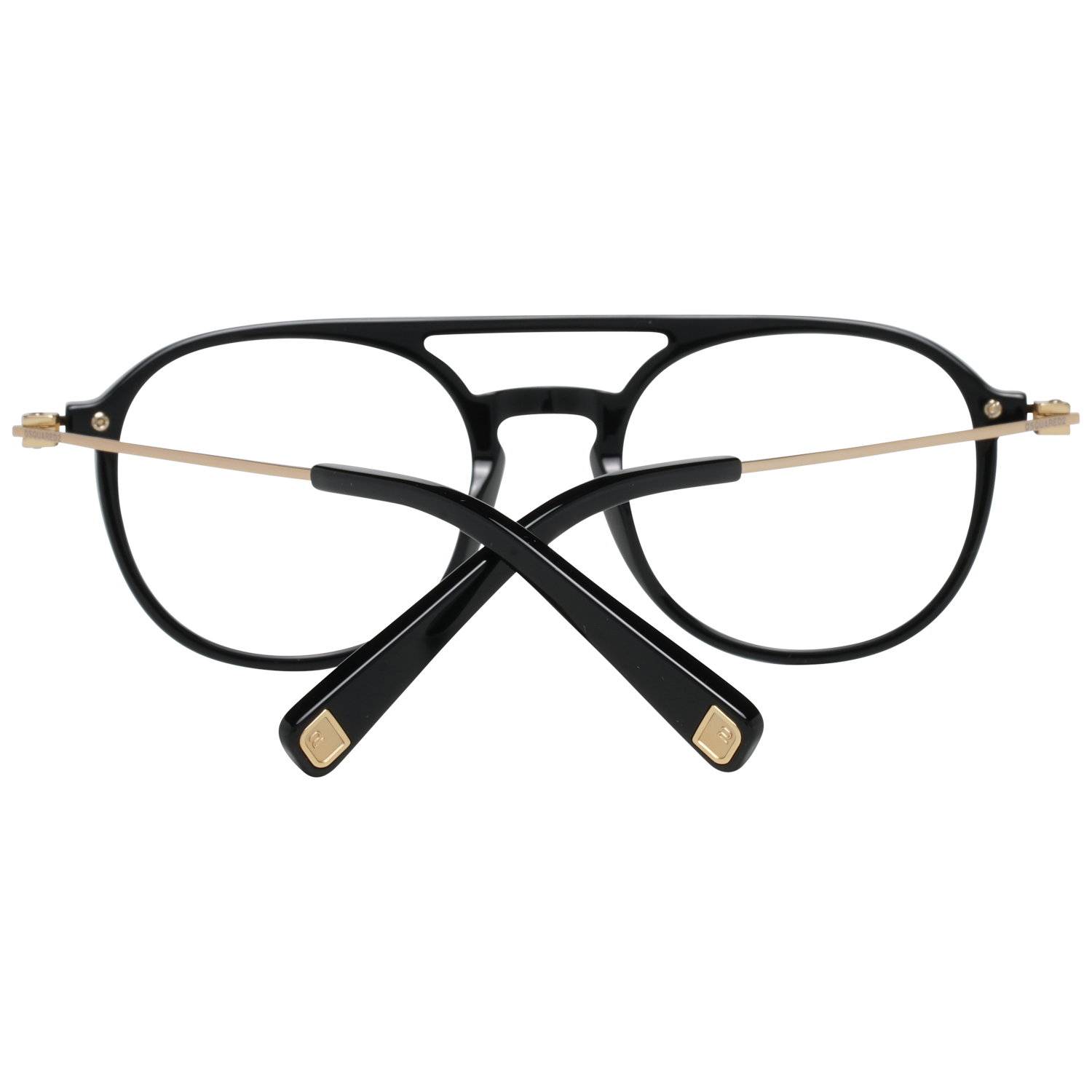 Dsquared² Sleek Black Full-Rim Designer Eyewear -   -  Dsquared². Dsquared² Sleek Black Full-Rim Designer Eyewear -   -  Dsquared².