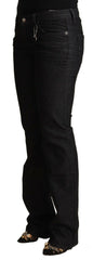 Costume National Black Cotton Low Waist Skinny Jeans -   -  Costume National.