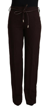 Patrizia Pepe Black High Waist Straight Formal Pants -   -  Patrizia Pepe.