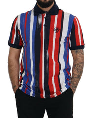 Dolce & Gabbana Multicolor Cotton Polo Top T-shirt -   -  Dolce & Gabbana.