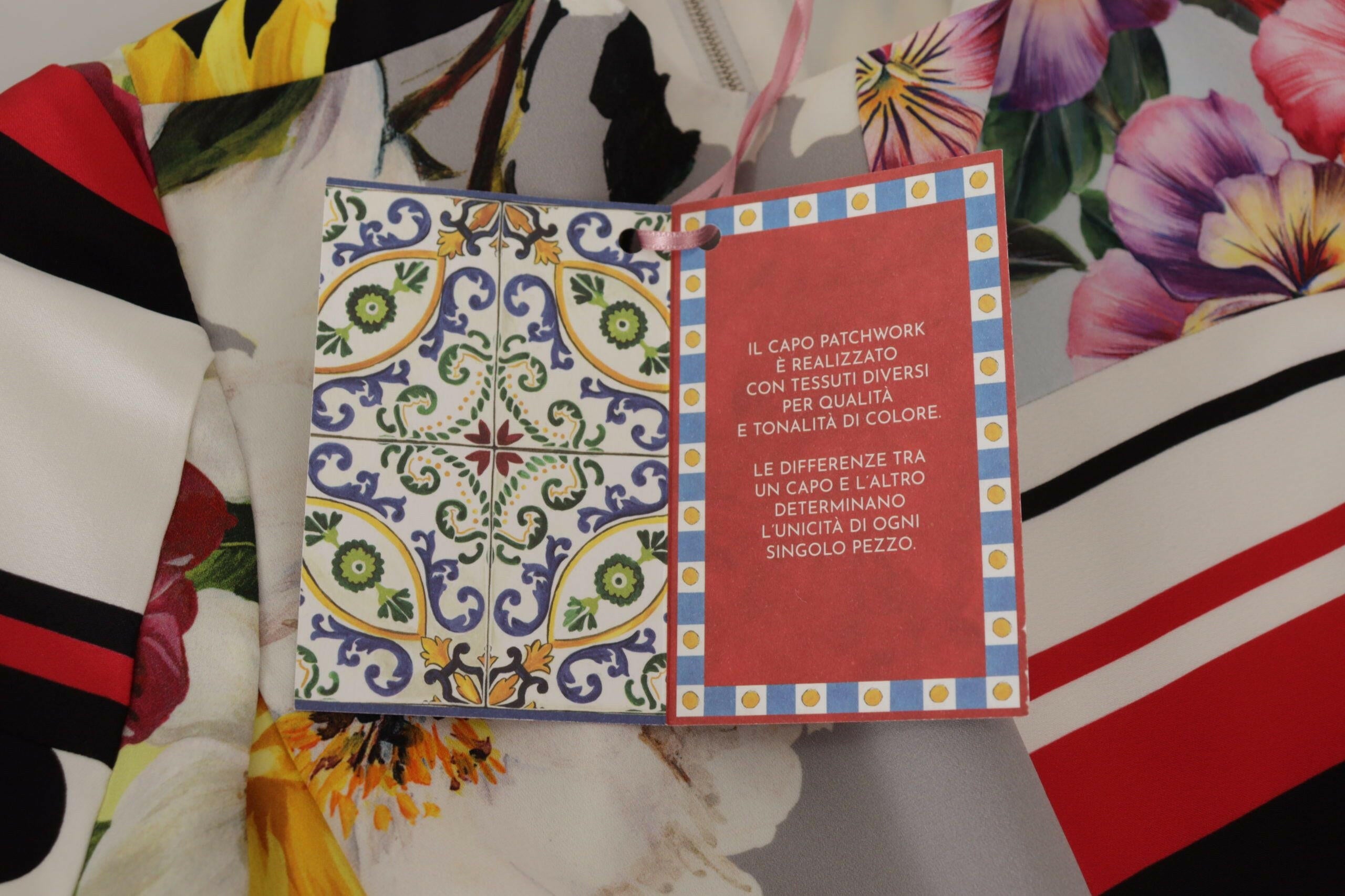 Dolce & Gabbana Multicolor Charmeuse Floral Sheath Jaquard Pachwork Dress -   -  Dolce & Gabbana. Dolce & Gabbana Multicolor Charmeuse Floral Sheath Jaquard Pachwork Dress -   -  Dolce & Gabbana.