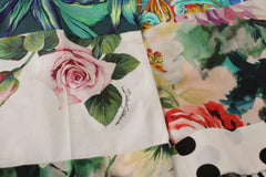 Dolce & Gabbana Multicolor High Waist Hot Pants Shorts -   -  Dolce & Gabbana.