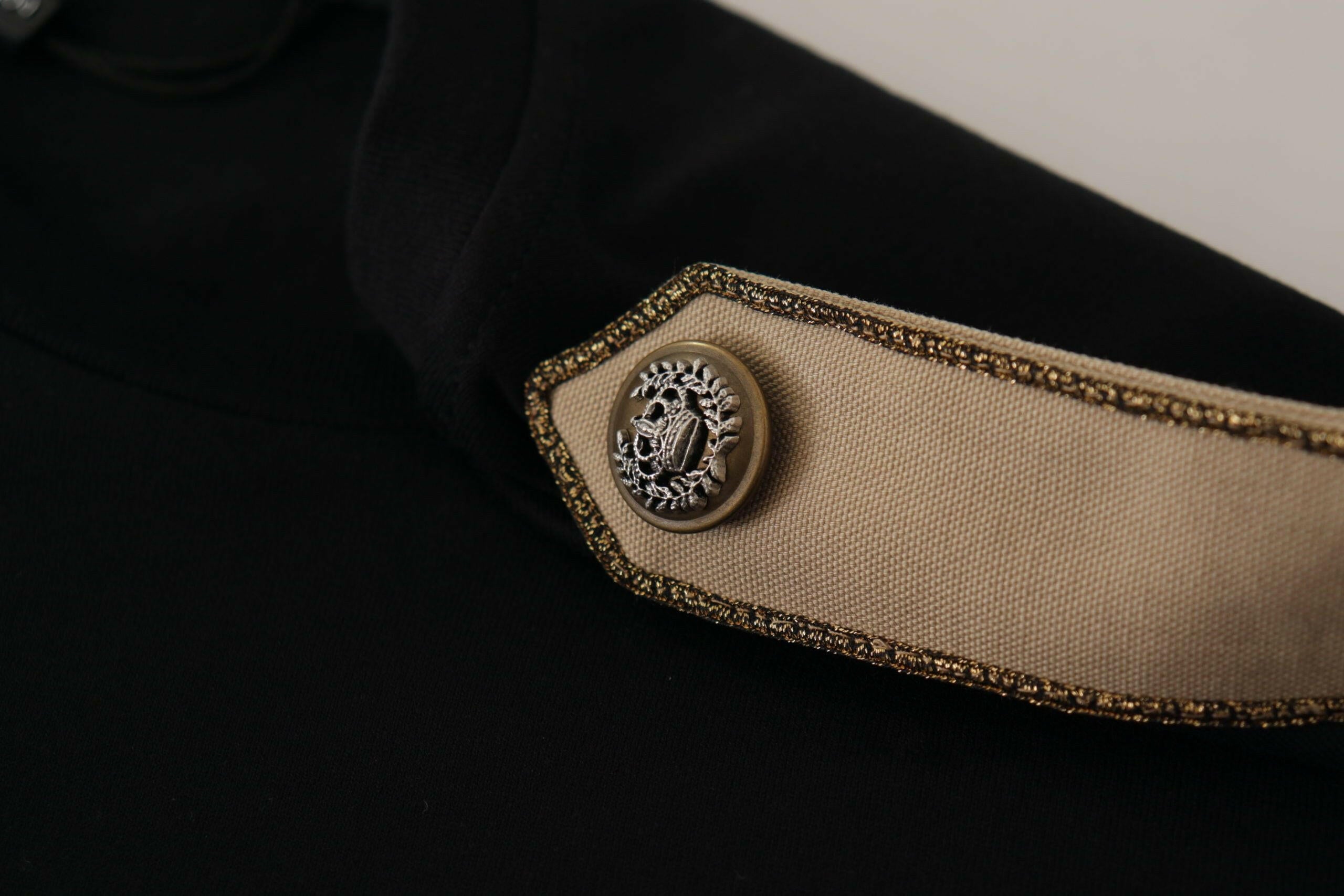 Dolce & Gabbana Black Logo Motive Crewneck Cotton T-shirt -   -  Dolce & Gabbana. Dolce & Gabbana Black Logo Motive Crewneck Cotton T-shirt -   -  Dolce & Gabbana.