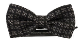 Dolce & Gabbana Black White Polka Dot 100% Silk Neck Papillon Tie -  Neckties, Men -  Dolce & Gabbana.