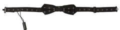 Dolce & Gabbana Black White Polka Dot 100% Silk Neck Papillon Tie -  Neckties, Men -  Dolce & Gabbana.