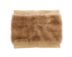 Dolce & Gabbana Beige MINK Fur Scarf Foulard Neck Wrap - - Dolce & Gabbana.