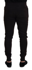 Dolce & Gabbana Brown Cashmere Trousers Bottoms Drawstring Pants -   -  Dolce & Gabbana.