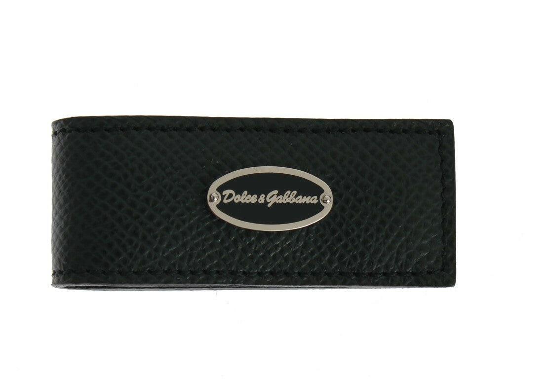 Dolce & Gabbana Green Leather Magnet Money Clip -   -  Dolce & Gabbana. Dolce & Gabbana Green Leather Magnet Money Clip -   -  Dolce & Gabbana.