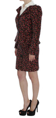 BENCIVENGA Black Multicolor Floral Suit -   -  BENCIVENGA.
