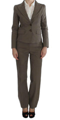 BENCIVENGA Beige Wool Cotton Suit -   -  BENCIVENGA.
