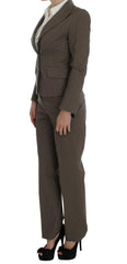 BENCIVENGA Beige Wool Cotton Suit -   -  BENCIVENGA.