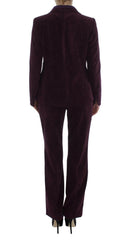 BENCIVENGA Purple Wool Suit T-Shirt Set -   -  BENCIVENGA.