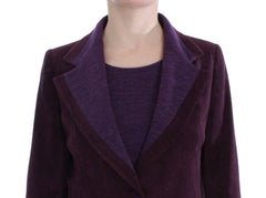 BENCIVENGA Purple Wool Suit T-Shirt Set -   -  BENCIVENGA.
